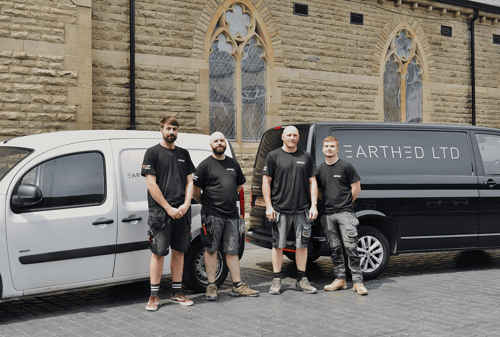 On Location in Accrington: Earthed Electricians Shoot
